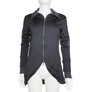 NWT NM Black Sweat Jacket - Women's Size 4 Athletic/Outdoor Wear - Style DM204A